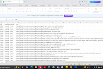 do web scraping and data extraction