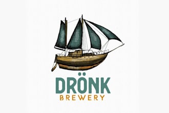 design unique brewery logo