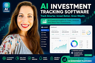 develop ai investment tracking software, ai fintech management app