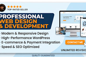create a responsive HTML CSS website landing page