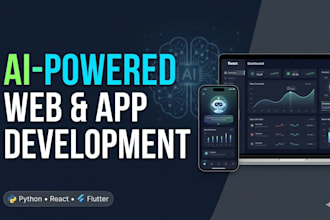 develop ai powered web apps and machine learning solutions