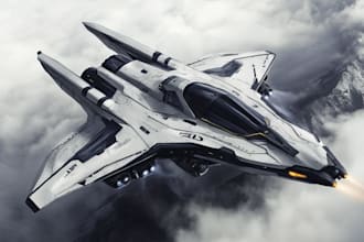 do sci fi spaceship design