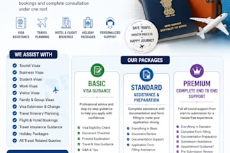 provide worldwide visa assistance, travel planning, bookings and consultation