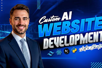 do ai website development as full stack web developer