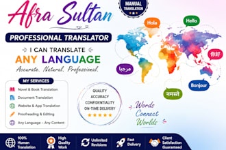 translator any languages perfectly for your business