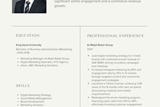 design a stunning ats friendly resume and cover letter using ai
