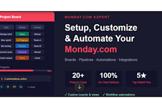 set up and customize monday board for your team or business