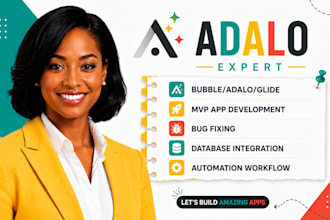 build a custom no code app using bubble, adalo, glide and softr