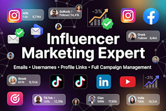 find influencers for your brand and campaign