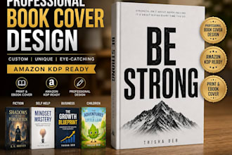 design professional book covers for amazon and print