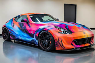 draw car wrap vehicle wrap truck wrap racing car wrap