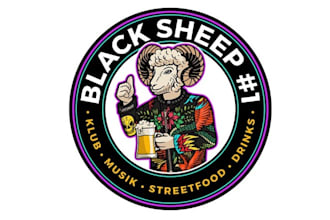 design sustainability beer bar sheep logo