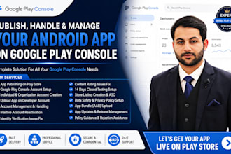publish, handle and manage your android app on google play console