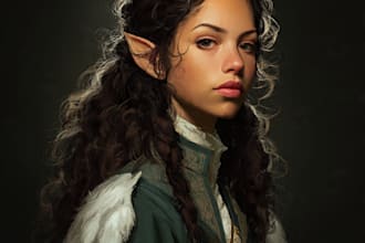 draw for you semi realism and realism art
