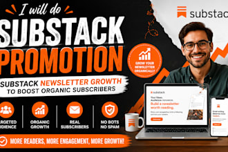 do substack promotion substack newsletter organic substack subscribers