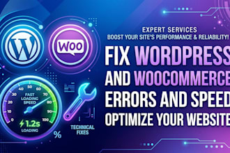 fix any wordpress issue and optimize your site speed