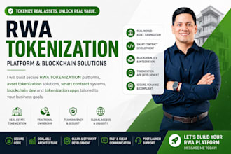 develop rwa tokenization platform, real world asset blockchain and smart