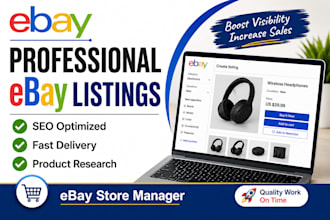 create SEO optimized ebay product listings