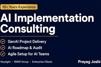 be your ai implementation consultant and project delivery consultant