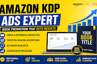 do book promotion and ebook marketing using amazon KDP ads
