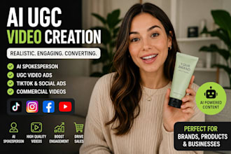 create ai ugc video ai ugc ads ugc content tiktok video ads