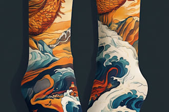 design unique socks design