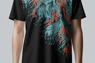 do t shirt design and graphic t shirt design