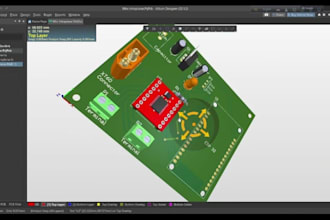 design and fixed custom pcb design firmware 3d enclosure for esp32