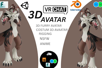 create custom anime, furry, and fantasy 3d characters