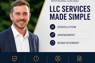 do dissolution, amendment, reinstatement of llc in US