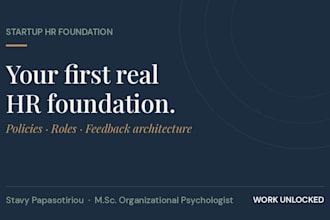 build your startup HR foundation