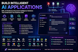 build custom ai apps with rag, llms, openai, and vector databases