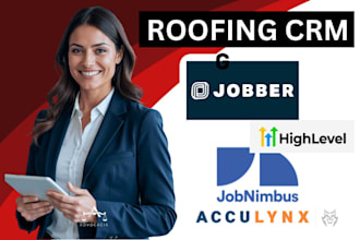 do roofing crm jobnimbus acculynx jobber roofr servicetitan gohighlevel keap