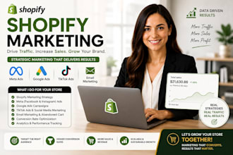 boost shopify sales, shopify marketing, meta and google ads, shopify promotion