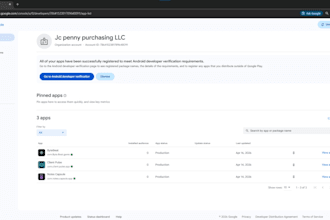 create and set up your google play console developer account