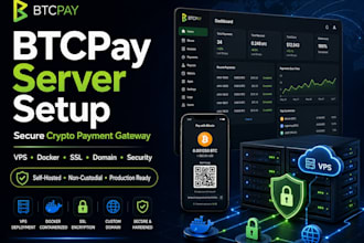 install and secure btcpay server crypto payment gateway on your vps