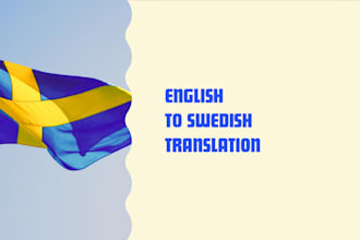 translate your english text to natural sounding swedish