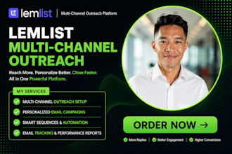 do lemlist multi channel outreach personalized email campaigns tracking setup