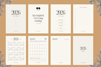 outstanding digital planner and journal designs