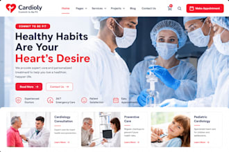 build wix medical website healthcare staffing agency website home care weebsite
