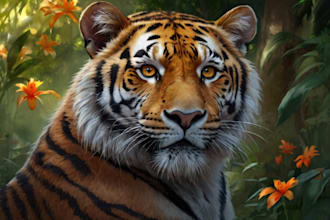 paint stunning pet portrait