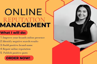 improve online search reputation management and online business visibility