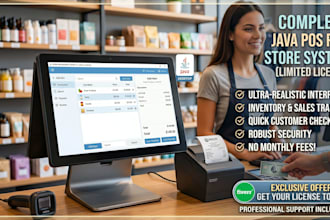 build a custom desktop pos software for inventory and billing