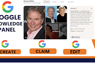 create google knowledge panel knowledge graph seo for entrepreneurs and ceos