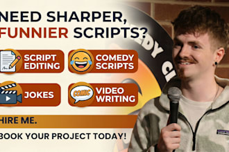 edit your script and add jokes