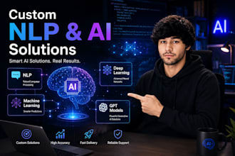 build custom ai and nlp solutions using python, pytorch and transformers