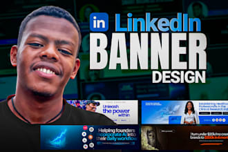design professional linkedin banner