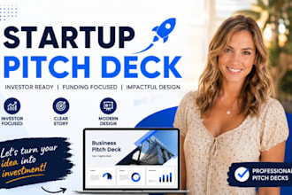 startup pitch deck design, investor pitch deck, fundraising presentation saaspro