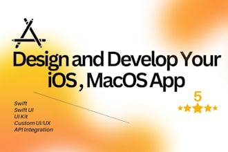 develop and design an ios and macos applications , safari extensions
