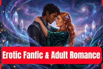 write captivating erotic fanfic, nsfw fanfiction, and adult romance stories